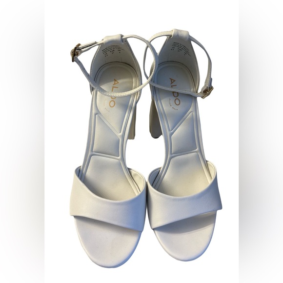 ALDO Enaegyn2.0  WHITE BRIDAL Pillow Walk Size 6.5 - Picture 3 of 5